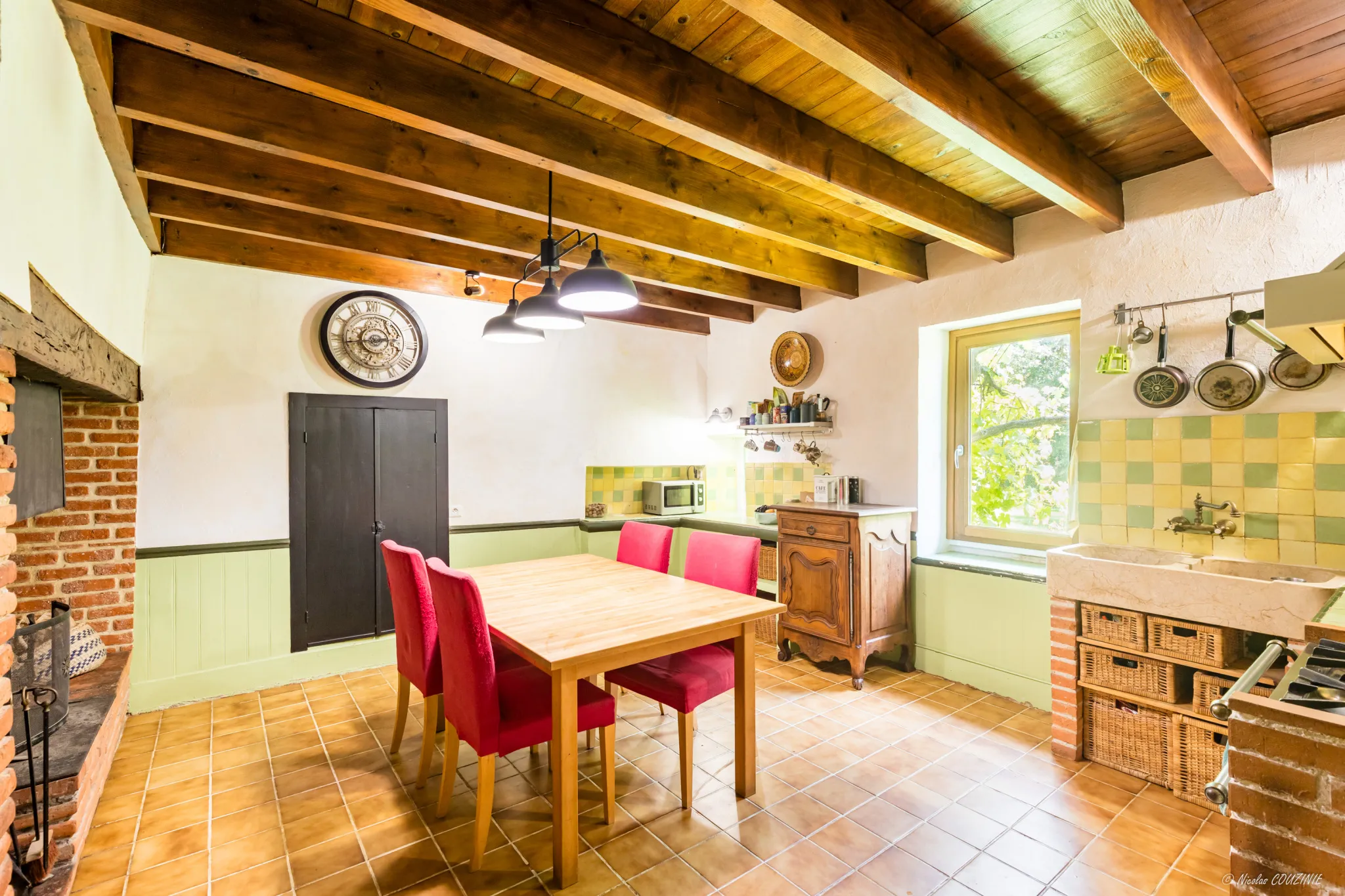 Ferme de Charme à Saint Araille: 1645m² de Terrain, 158m² Habitable 