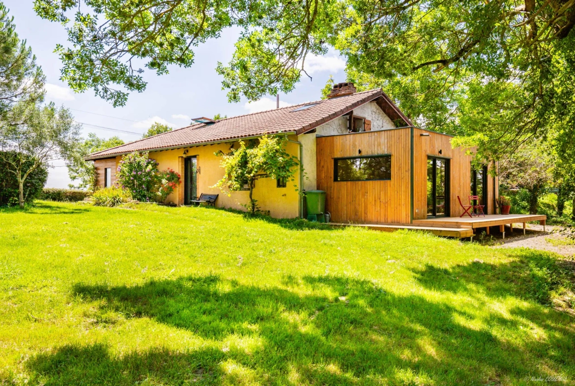 Ferme de Charme à Saint Araille: 1645m² de Terrain, 158m² Habitable 