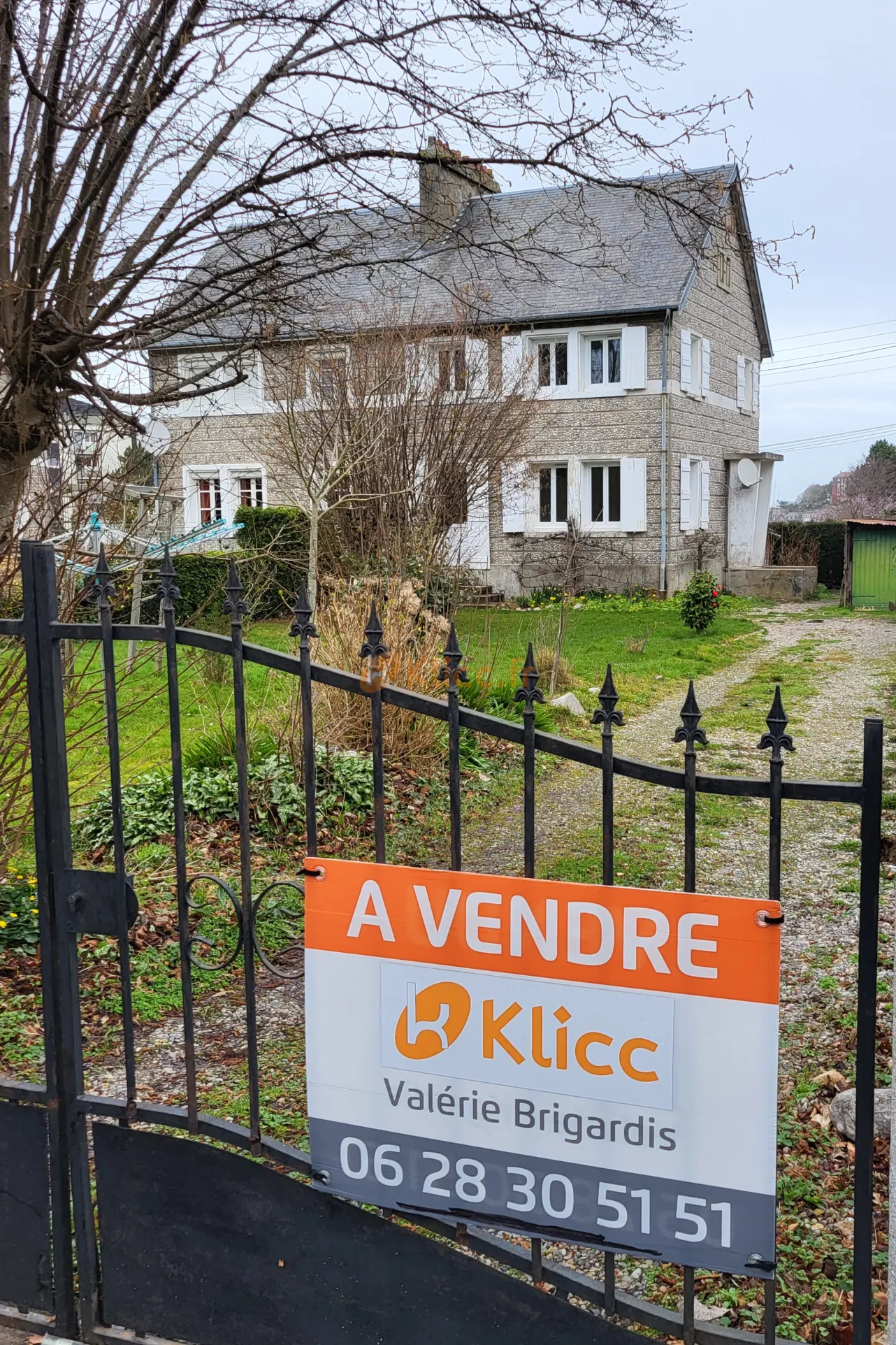 Maison de 85m2 sur jardin avec garage en vente à Saint-Valery-En-Caux 