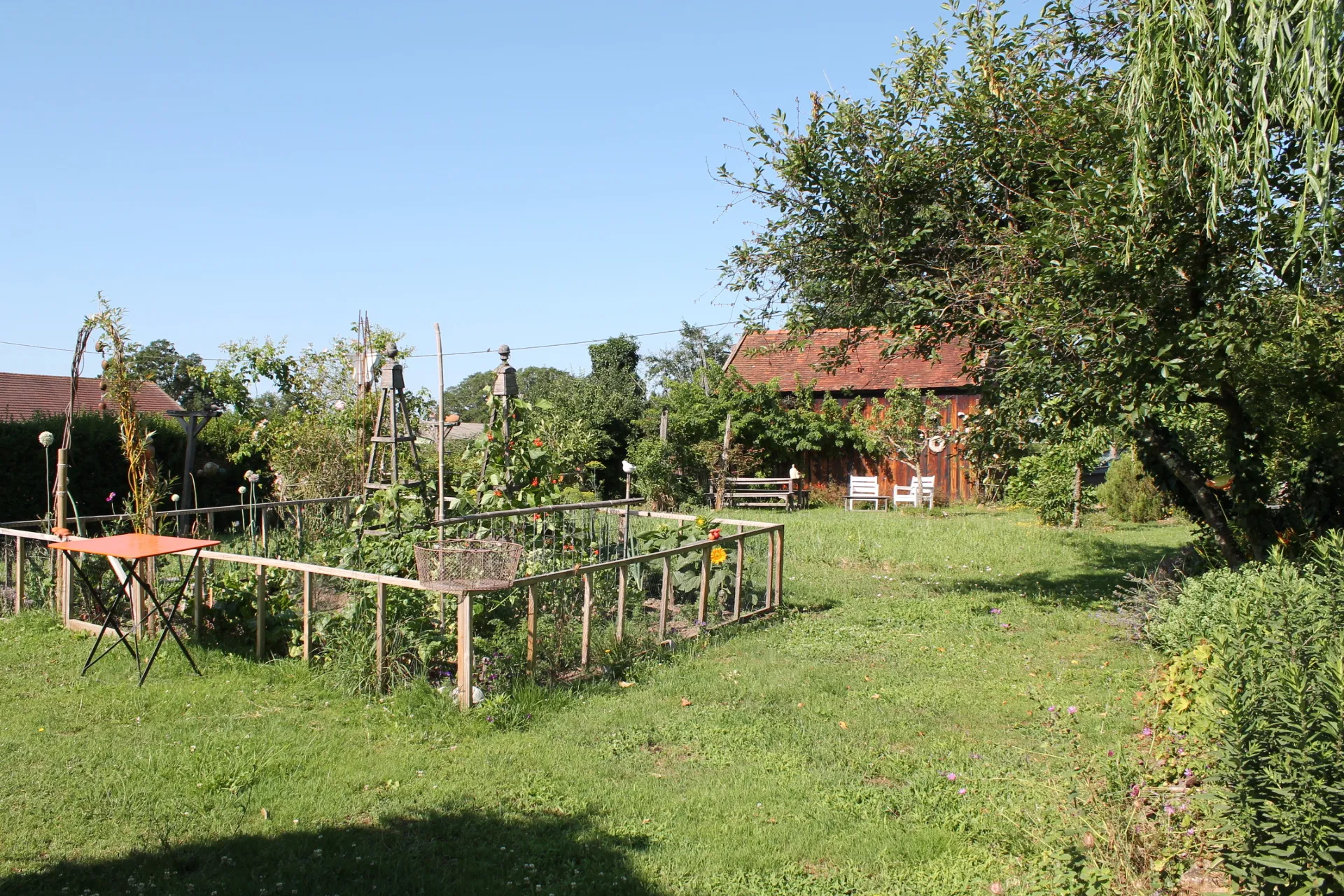 Jolie fermette près de la forêt de Tronçais avec grange sur un grand terrain 