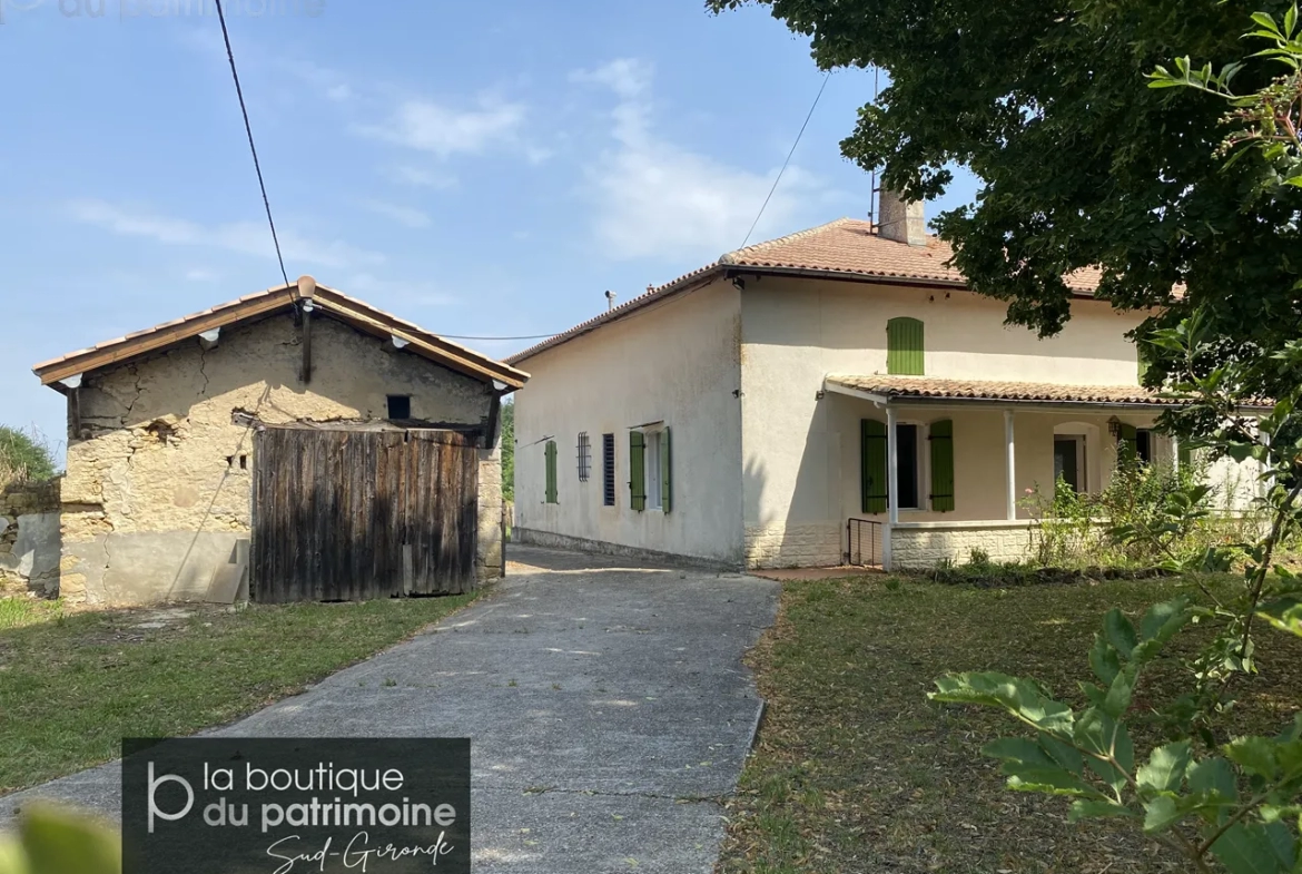 Maison en Pierre à Saint Côme, Calme et Potentiel d'Aménagement 