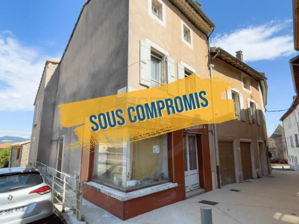 Tènement immobilier au centre de Vernoux-en-Vivarais