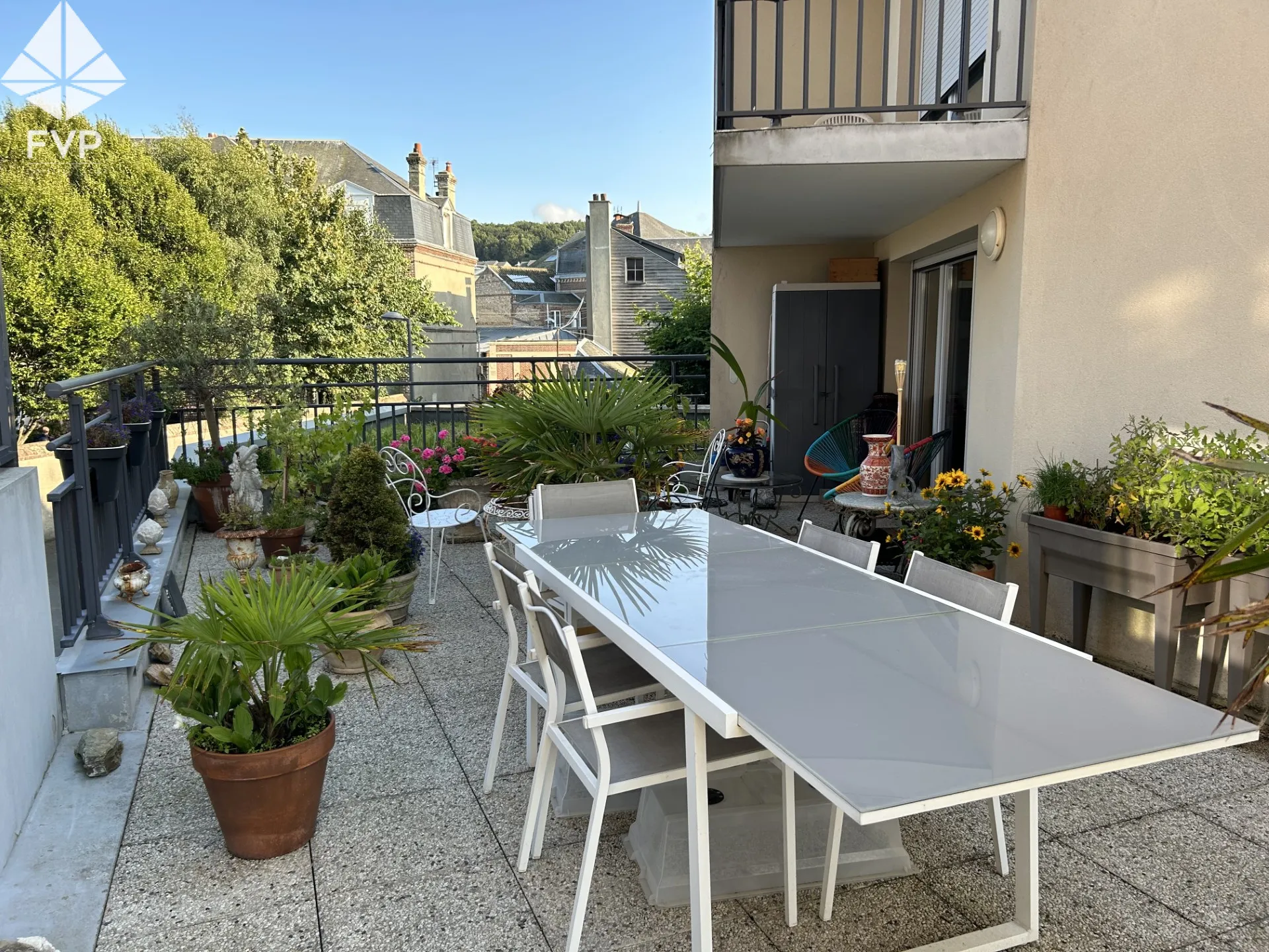 Appartement T4 de standing à Fecamp avec terrasse et balcon 