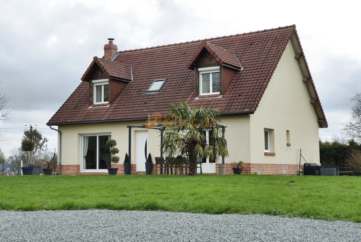 Maison 7 pièces 175m2 sur sous-sol et grand jardin à Dieppe 