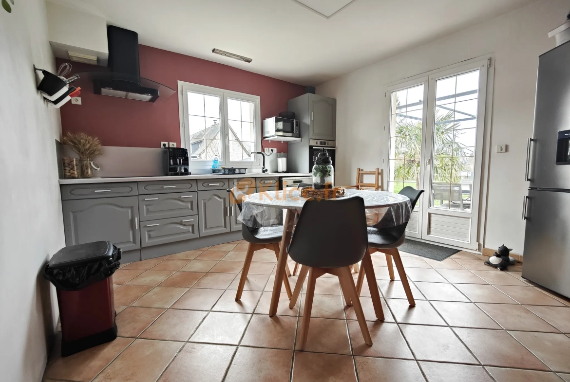 Maison 7 pièces 175m2 sur sous-sol et grand jardin à Dieppe 