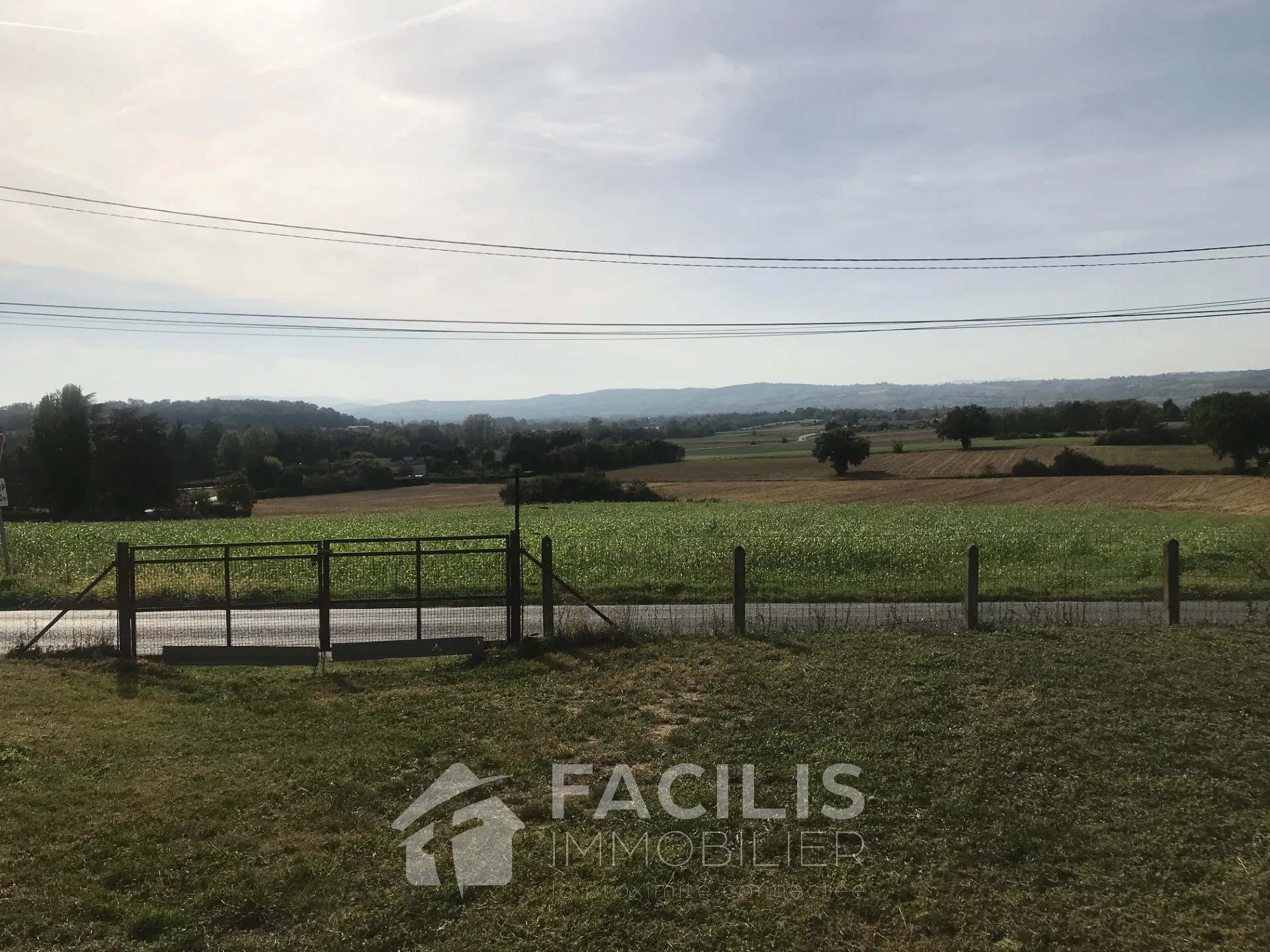 Terrain hors lotissement 554m2 avec vue panoramique sur le Beaujolais 