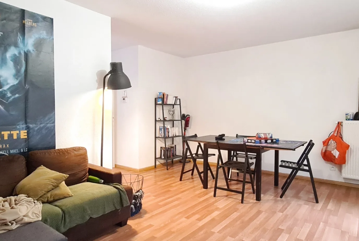 Appartement 2 pièces avec jardin privatif et garage à Wintzenheim 