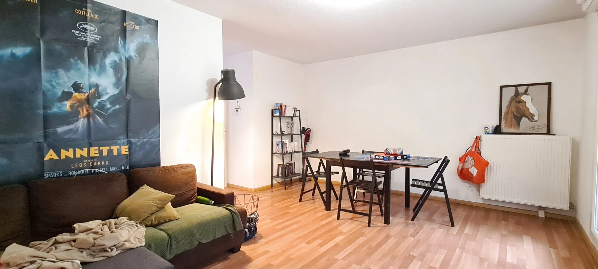 Appartement 2 pièces avec jardin privatif et garage à Wintzenheim 