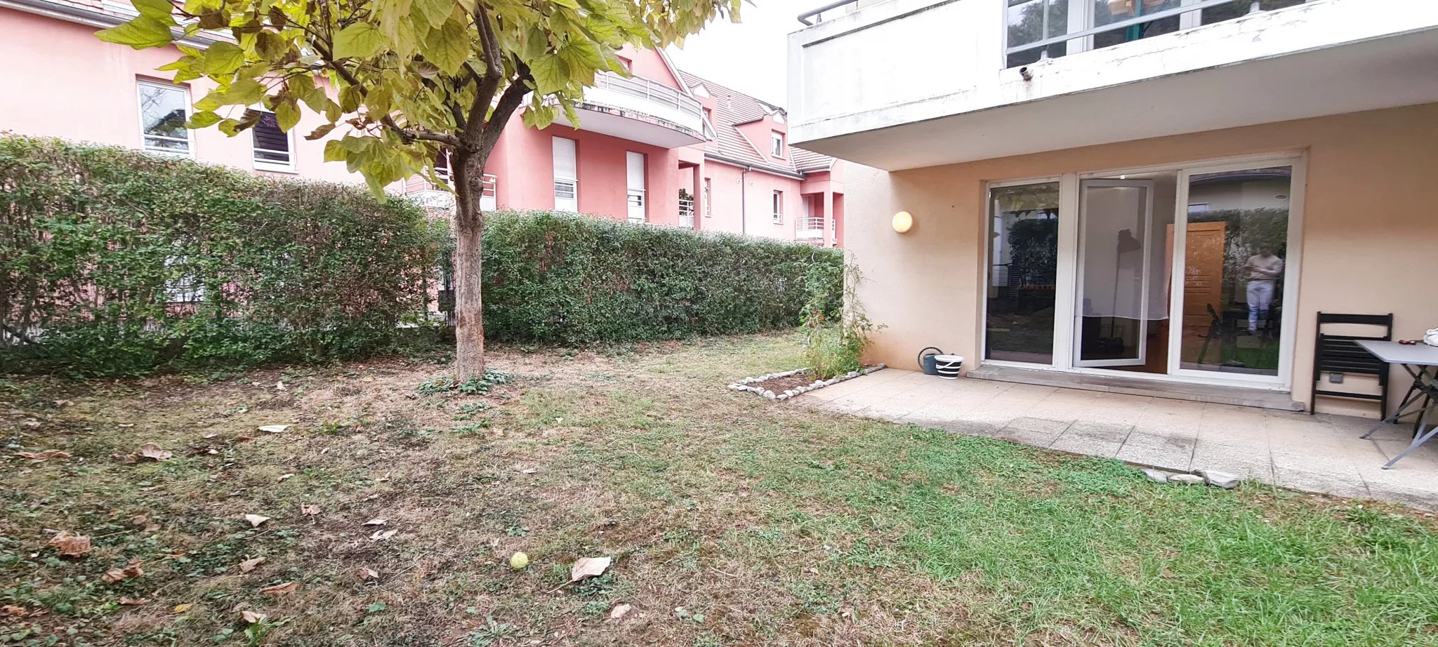 Appartement 2 pièces avec jardin privatif et garage à Wintzenheim 