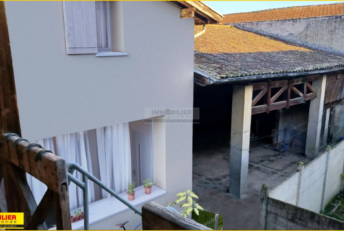 Hangar à transformer en habitation à Podensac 