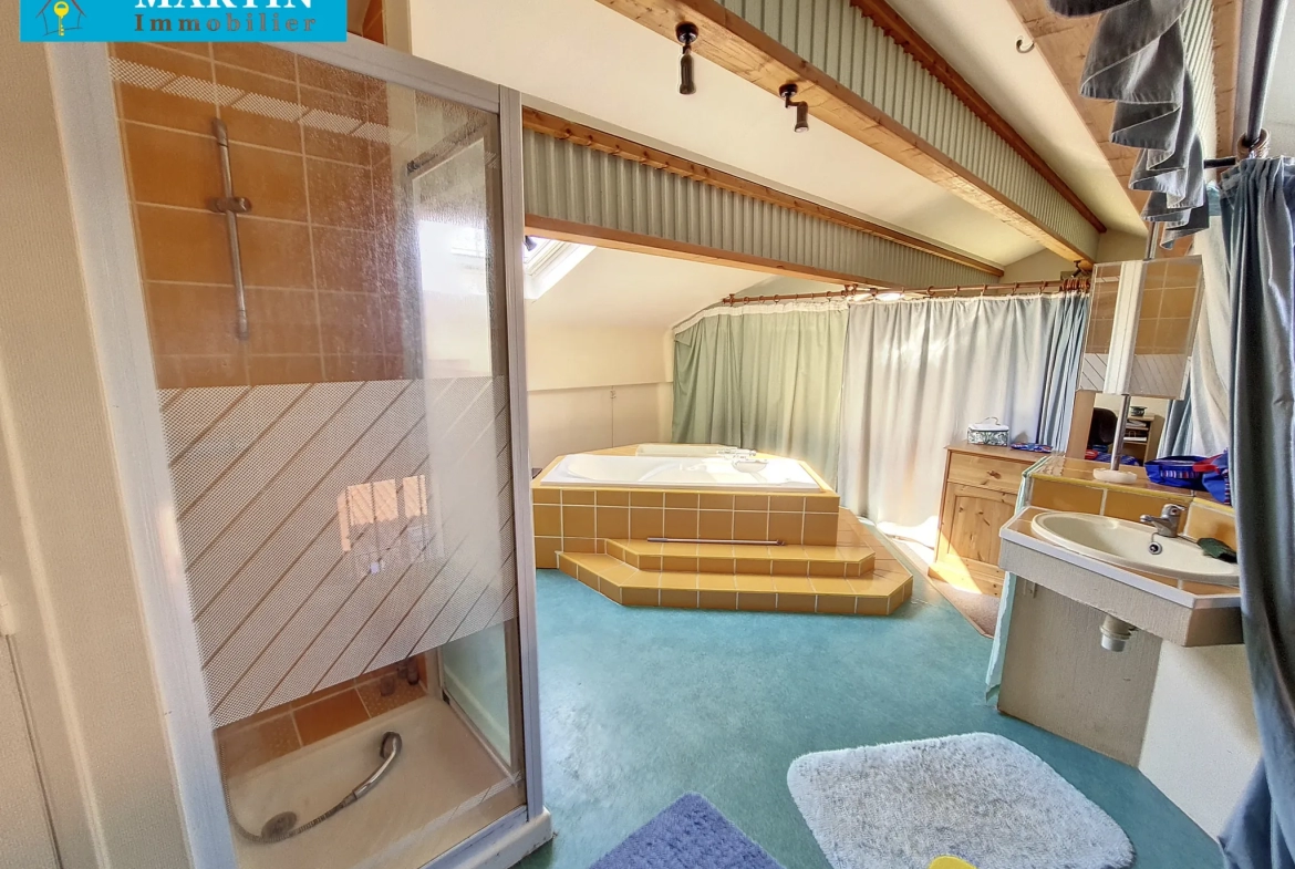 Appartement en duplex à Ceret avec belle vue 