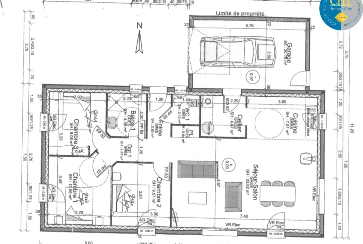 Maison récente de plain pied à Paimpont - Investissement 