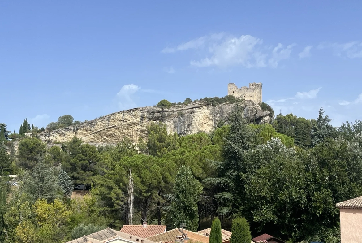 Appartement de 29m2 avec Terrasse et Vue Panoramique à Vaison 