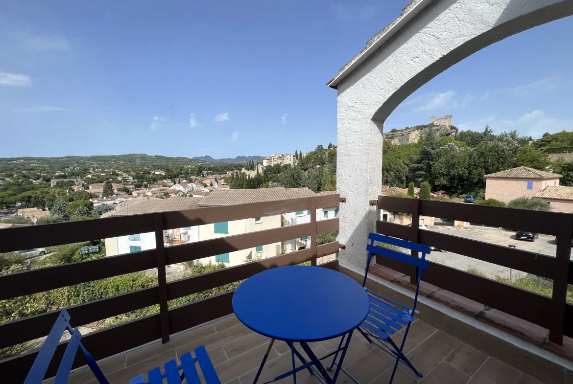 Appartement de 29m2 avec Terrasse et Vue Panoramique à Vaison 