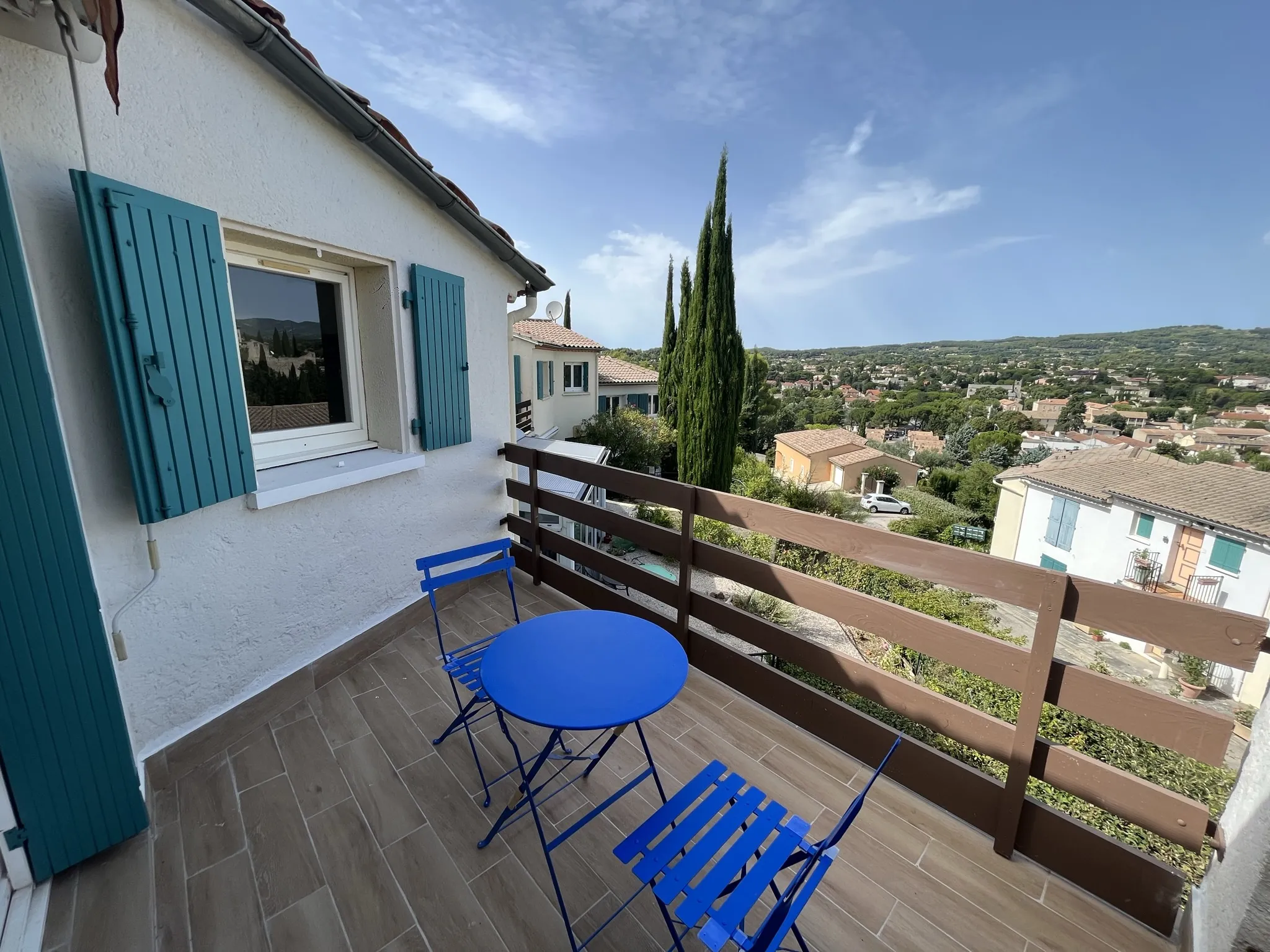 Appartement de 29m2 avec Terrasse et Vue Panoramique à Vaison 