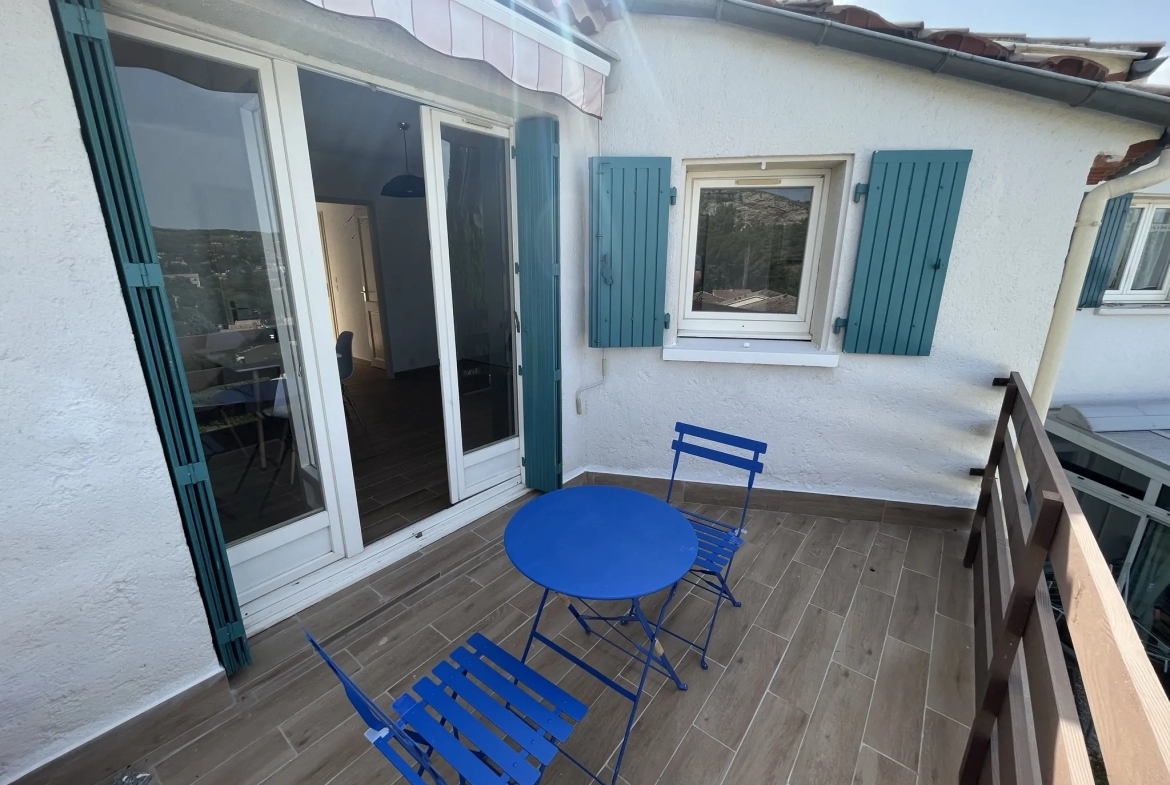 Appartement de 29m2 avec Terrasse et Vue Panoramique à Vaison 