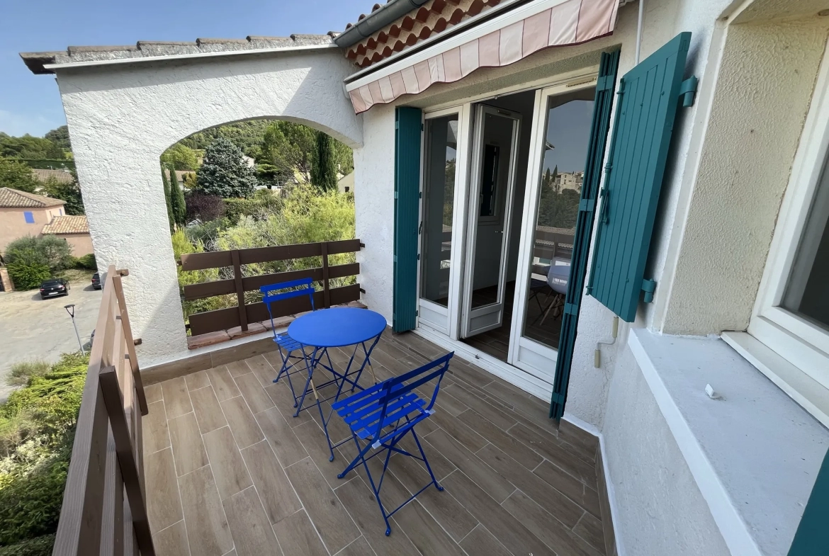 Appartement de 29m2 avec Terrasse et Vue Panoramique à Vaison 