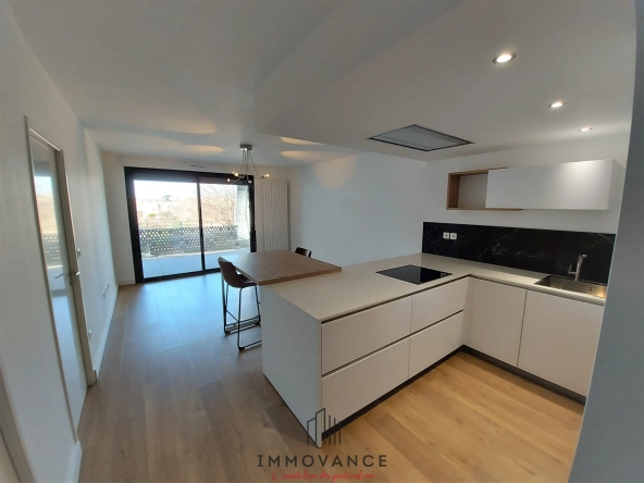 Vente T2 50m2 avec terrasse et place de parking à Montpellier