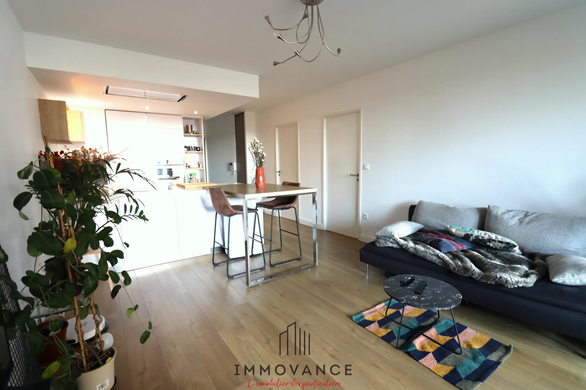 Vente T2 50m2 avec terrasse et place de parking à Montpellier 