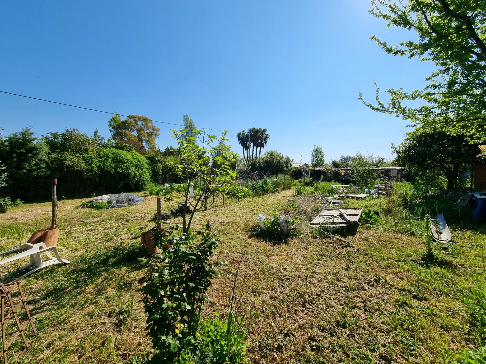 Terrain de Loisirs 1000 m2 avec Maisonnette à HYERES 