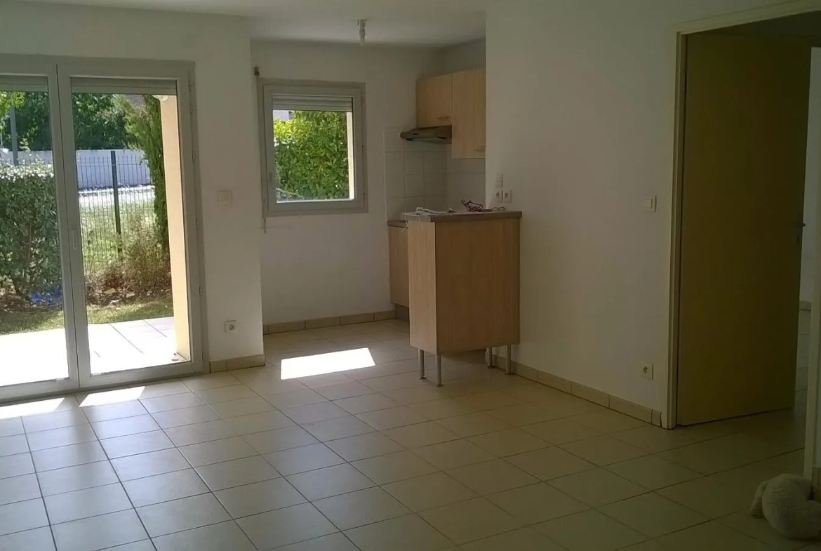 Appartement T2 avec jardin et parking à Saint Orens de Gameville 