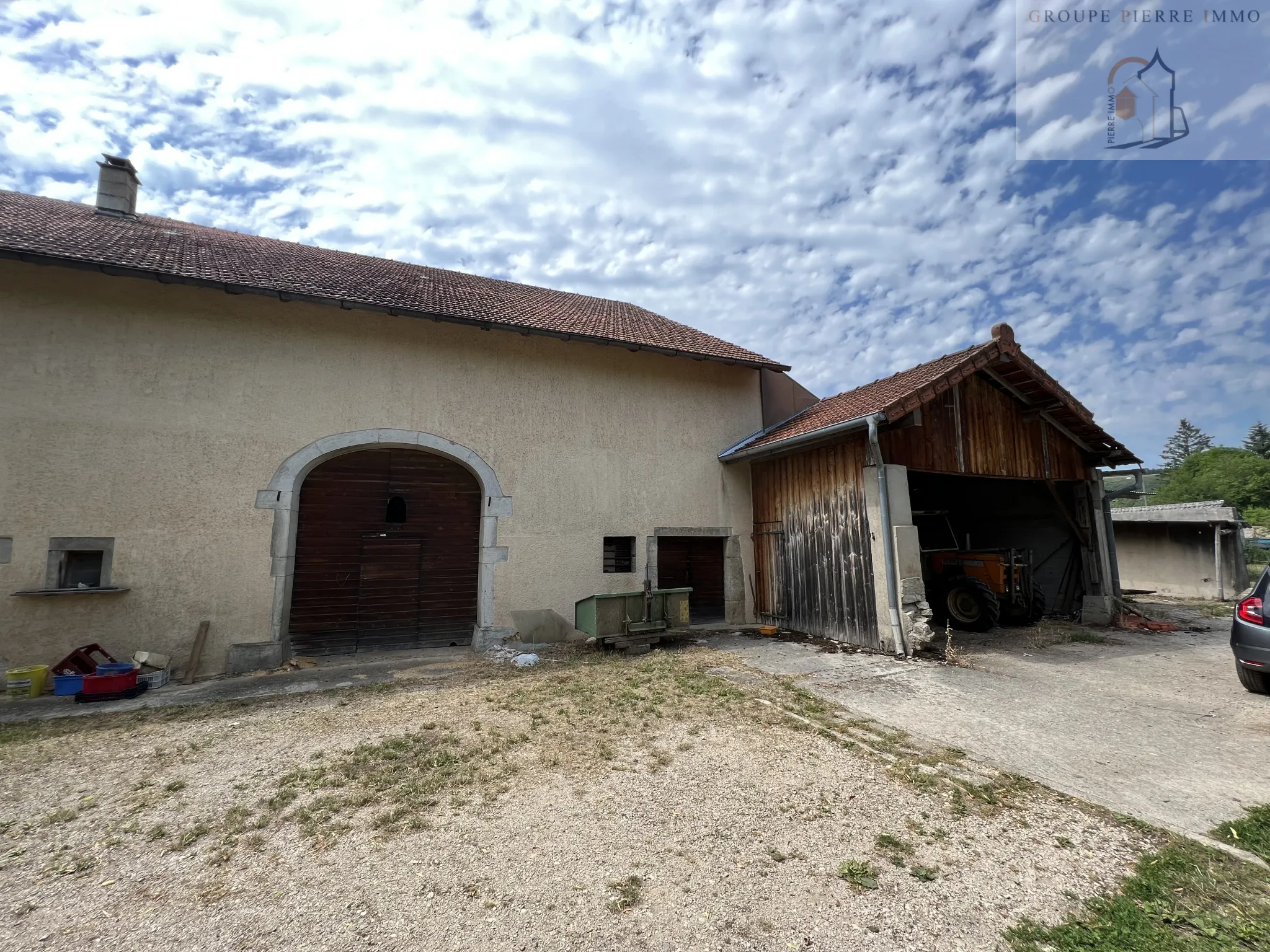 Dépendance en pierre à réhabiliter en habitation - Clairvaux les Lacs 