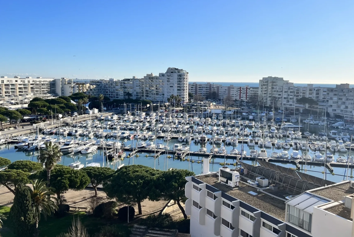 CARNON F3 + LOGGIAS VUE PANORAMIQUE PORT 