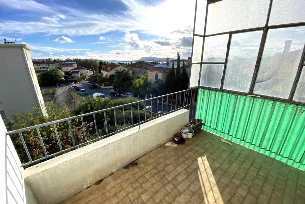 Appartement T4 avec terrasse sud à Toulon Siblas 