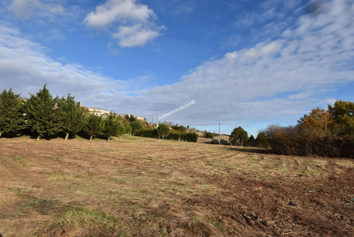 Terrain à bâtir de 1440 m2 à routier 