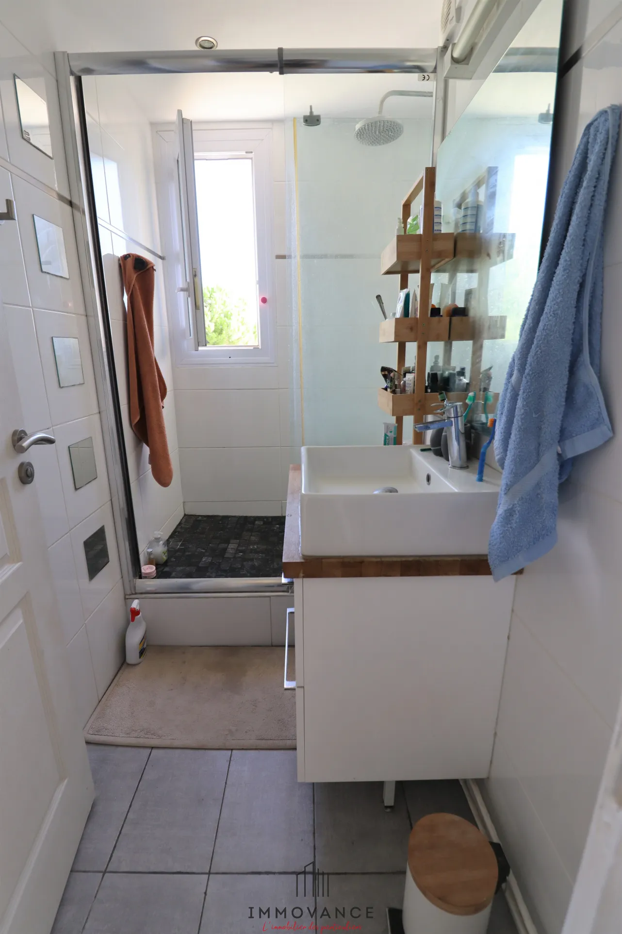 Vente T3 Montpellier Nouvelle Mairie 55m2 avec balcon, cave et garage 