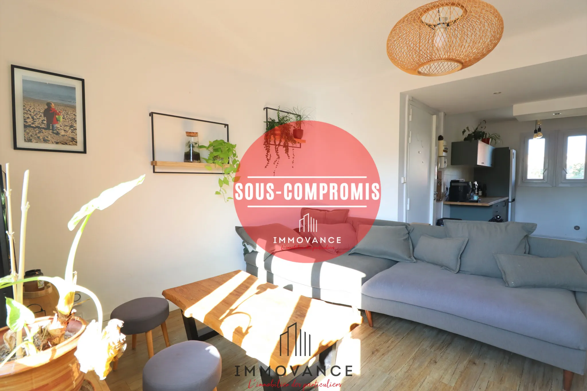 Vente T3 Montpellier Nouvelle Mairie 55m2 avec balcon, cave et garage 