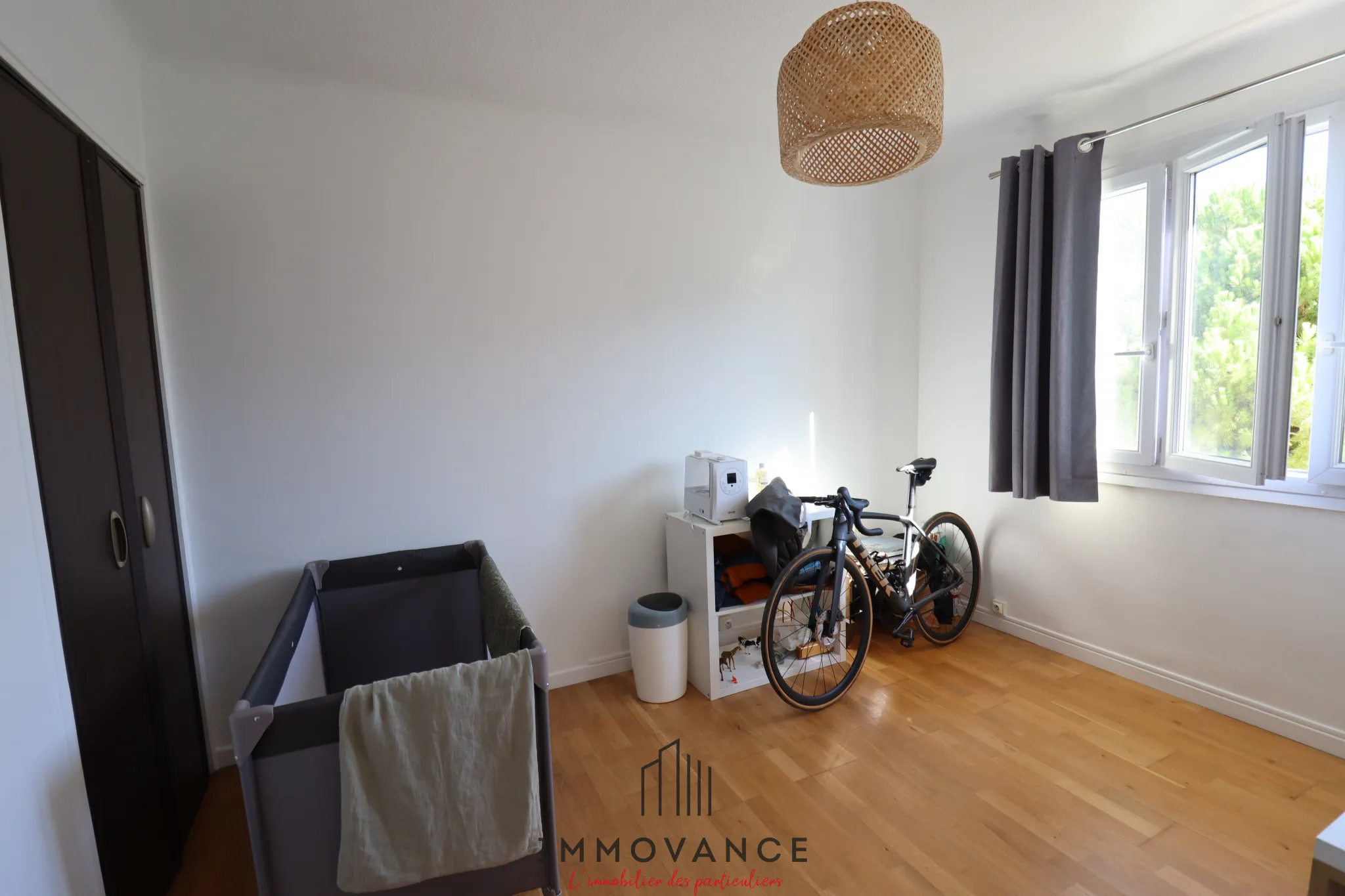 Vente T3 Montpellier Nouvelle Mairie 55m2 avec balcon, cave et garage 