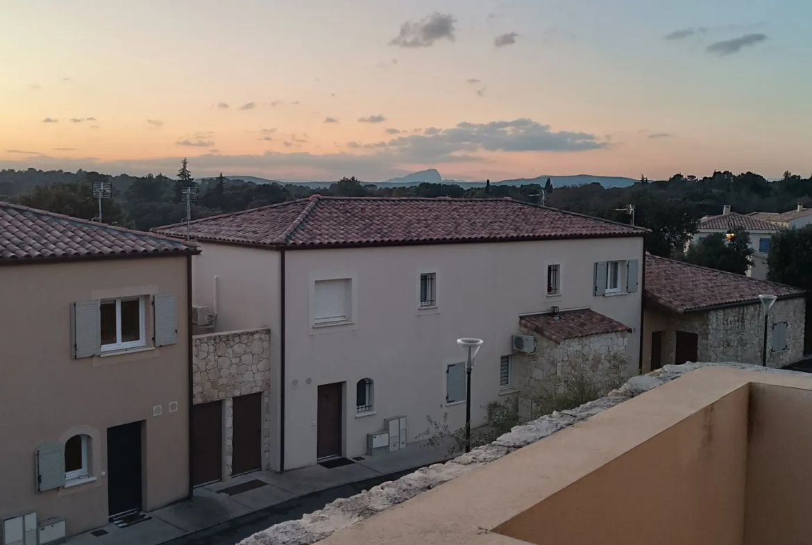 Villa T3 avec vue sur le Pic St Loup 