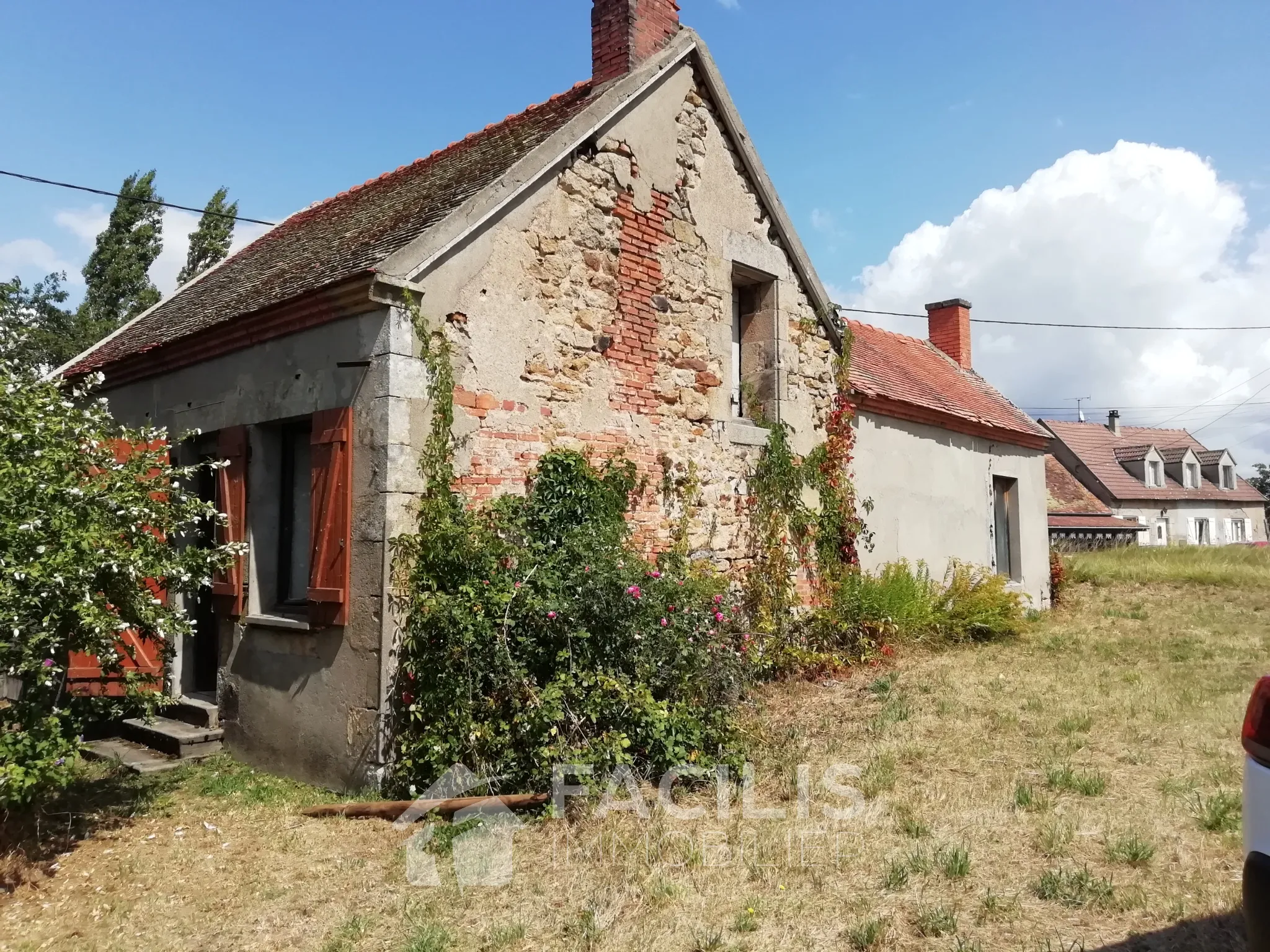 Maison de village à réhabiliter - Proche Tronçais à 30 km de Moulins 