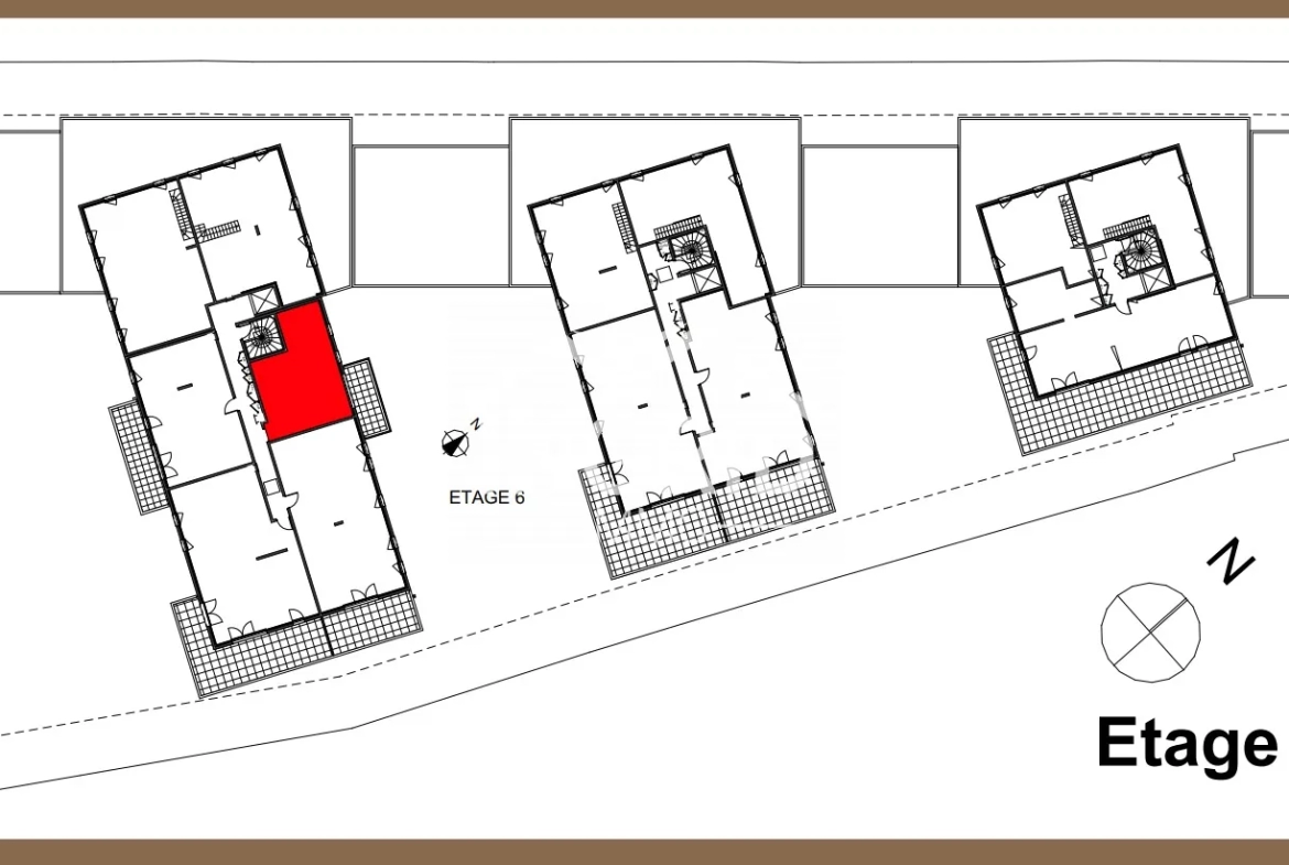 Appartement T2 avec balcon et parking couvert à Thonon-les-Bains 