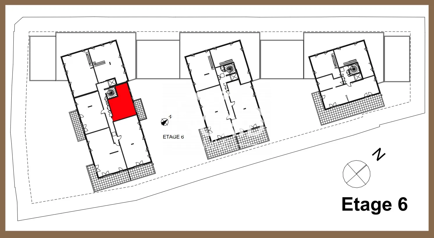 Appartement T2 avec balcon et parking couvert à Thonon-les-Bains 