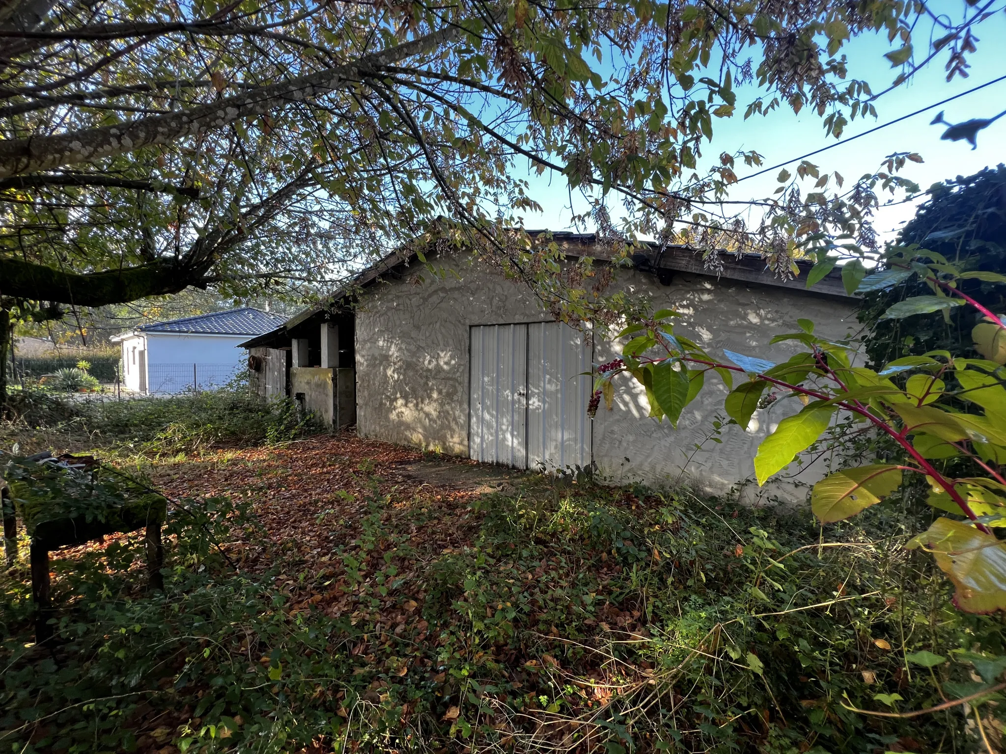 Maison de village en pierre avec jardin et dépendance à Langon 