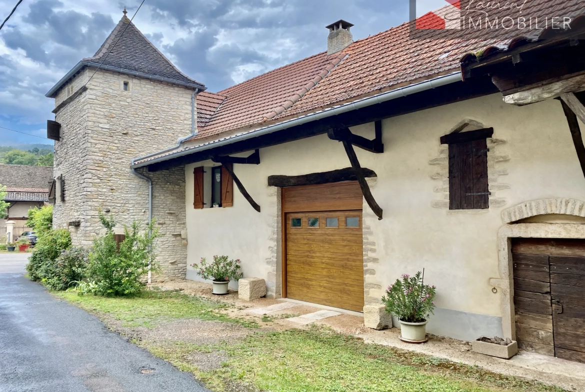 Maison en pierre à Mancey avec 4 chambres 