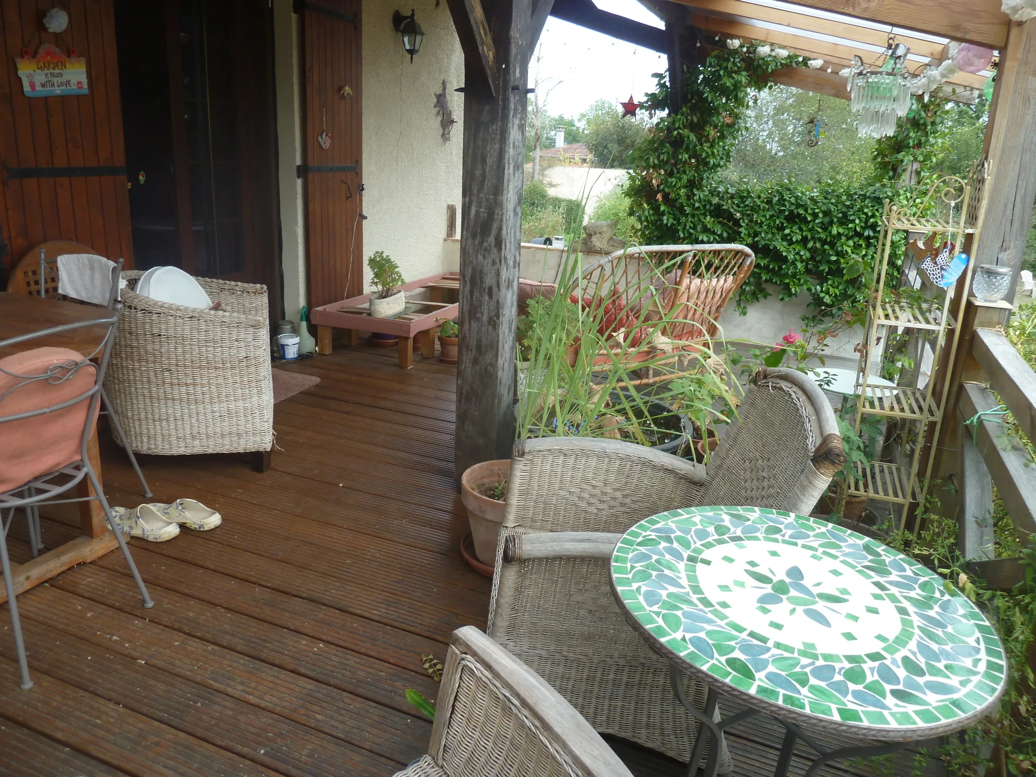 Maison sur sous-sol au calme à Monsempron libos 