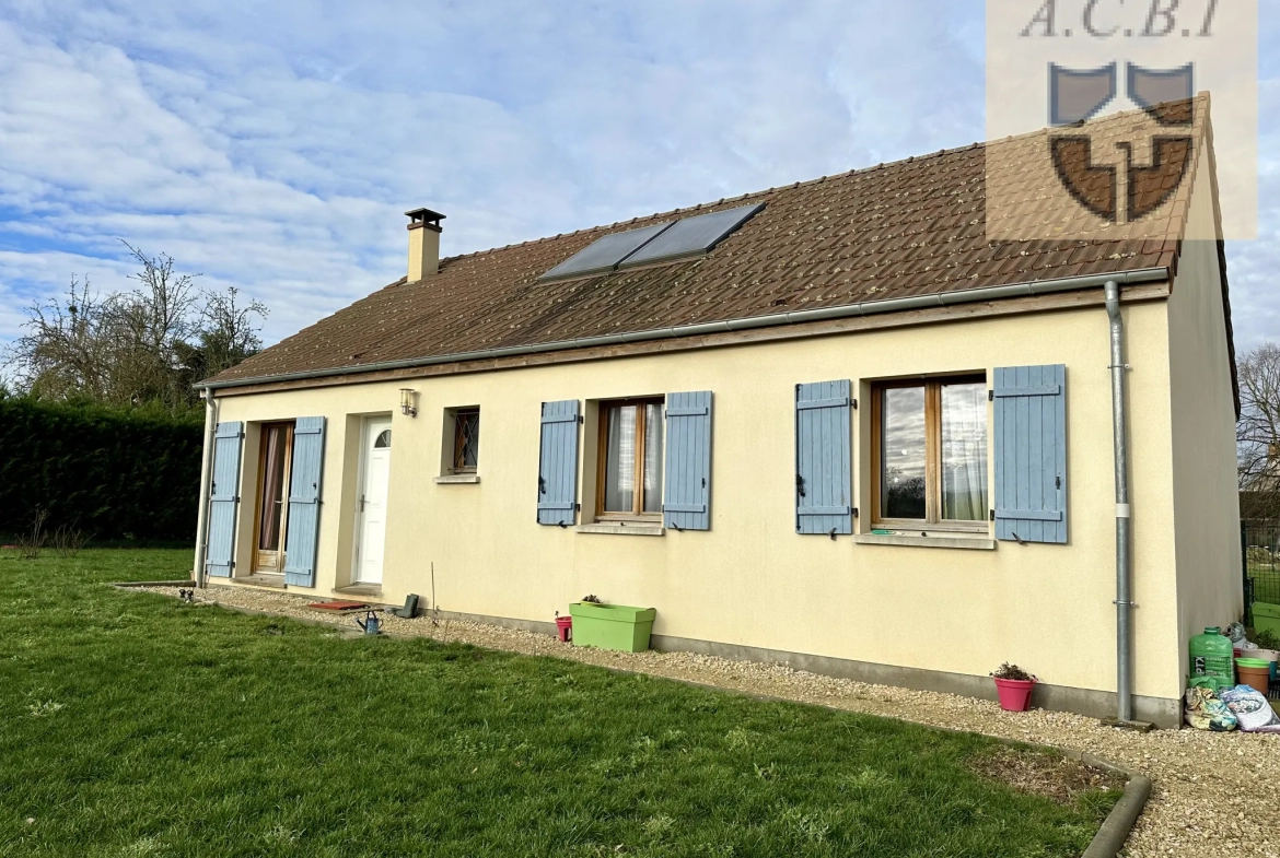 Pavillon de Plain-Pied à 10 min d'Ouzouer le Marché 