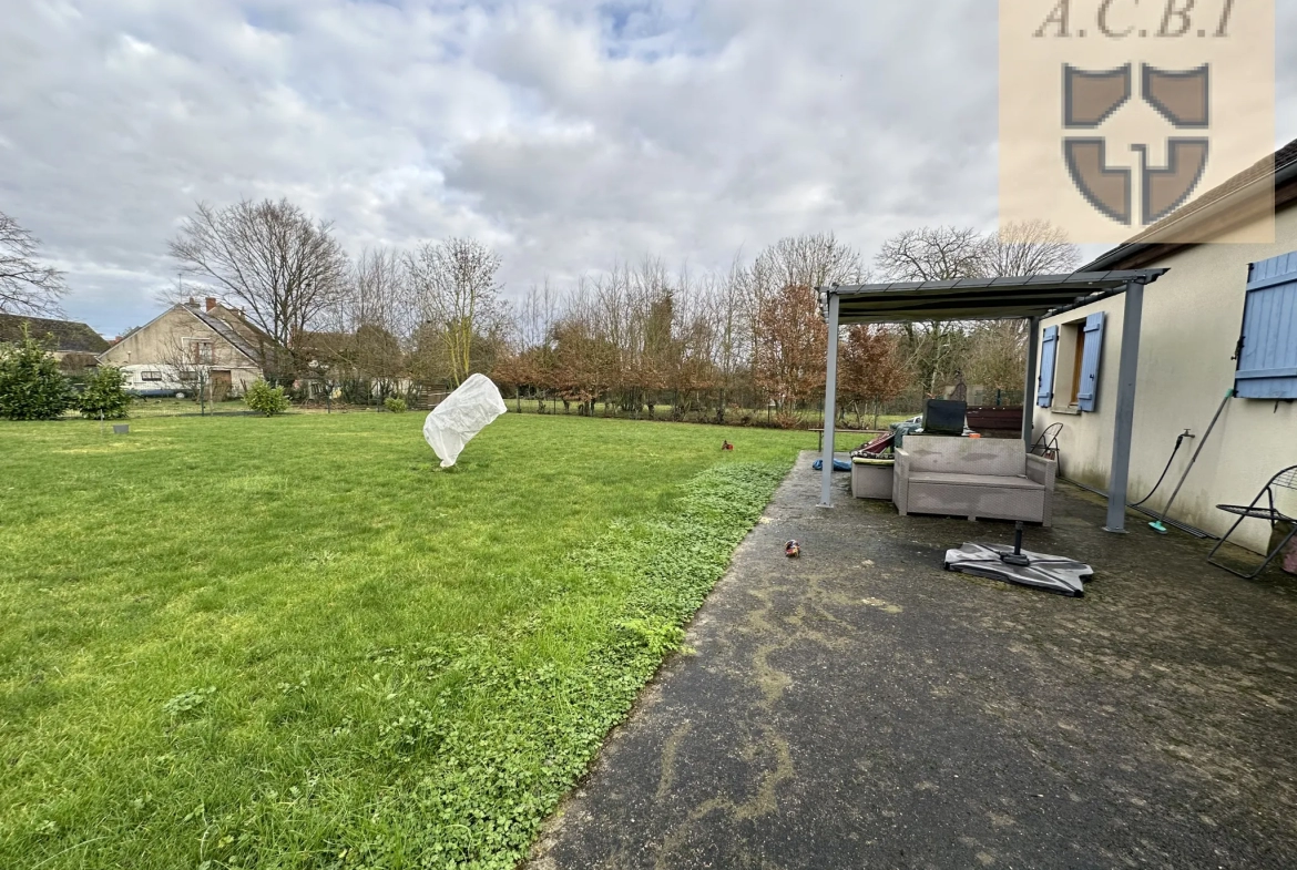 Pavillon de Plain-Pied à 10 min d'Ouzouer le Marché 