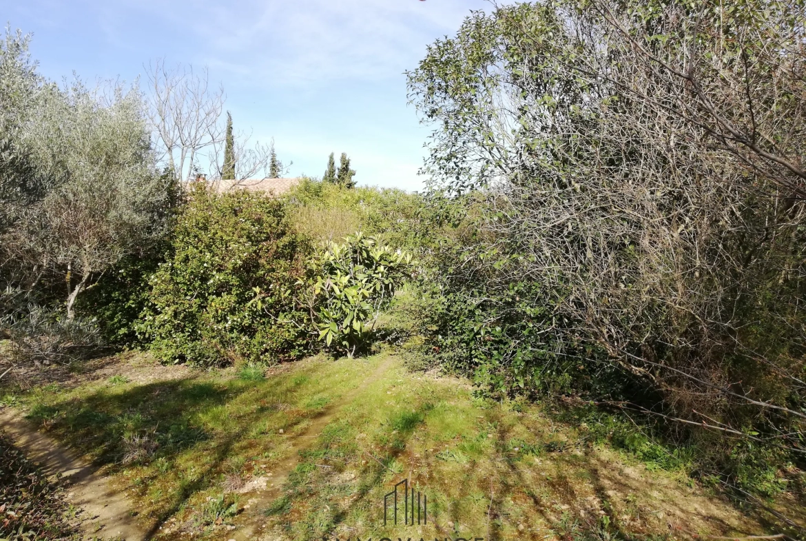 Terrain Plaissan 400m2 