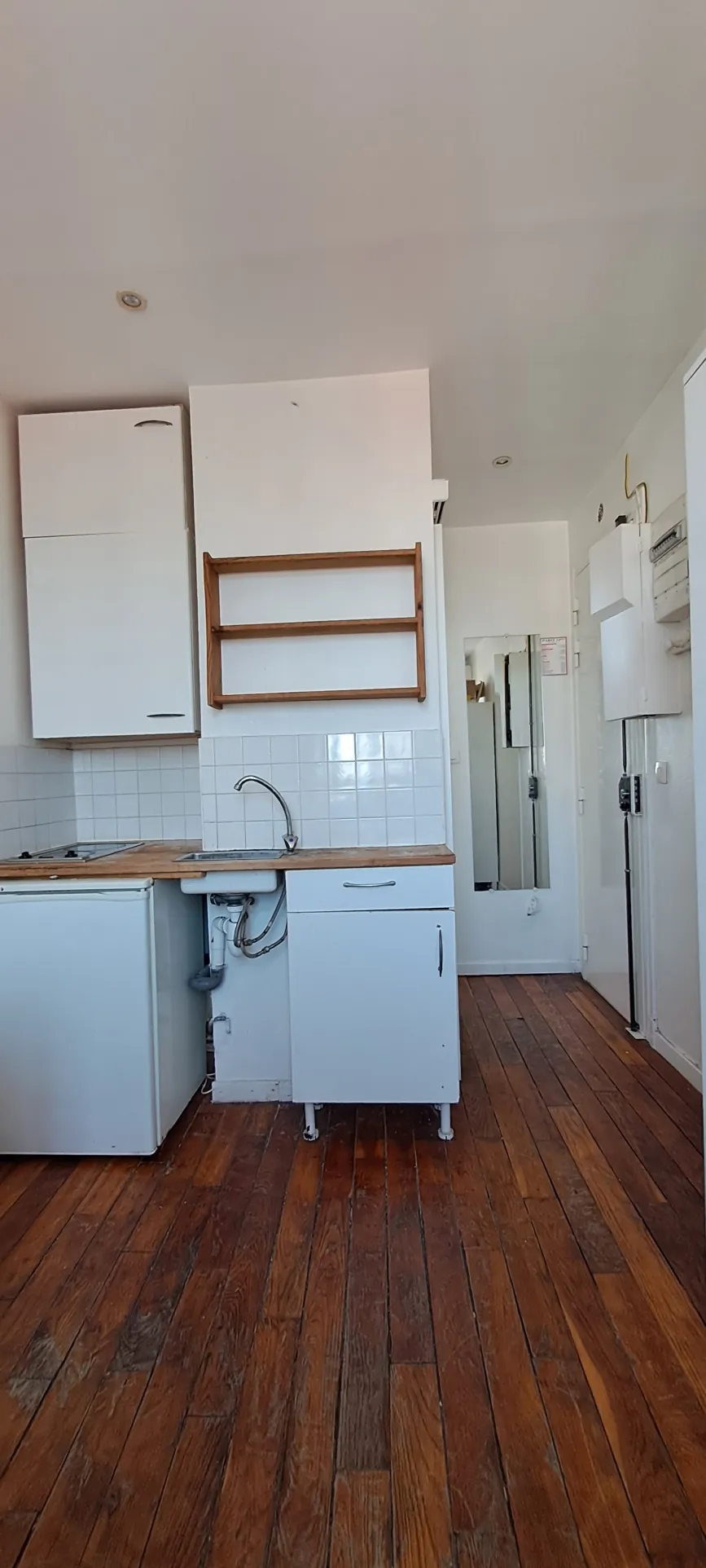 Studio lumineux à vendre à Paris 14 - Dernier étage et vue dégagée 