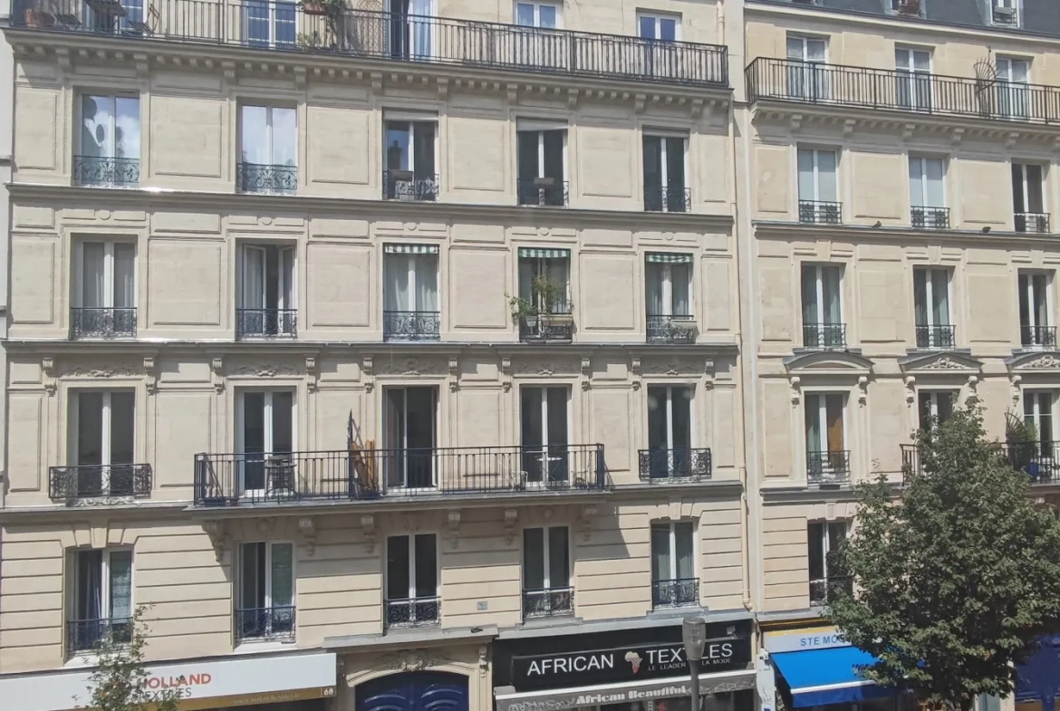 Appartement de 2 pièces à vendre à Paris 18 - Rue Doudeauville 