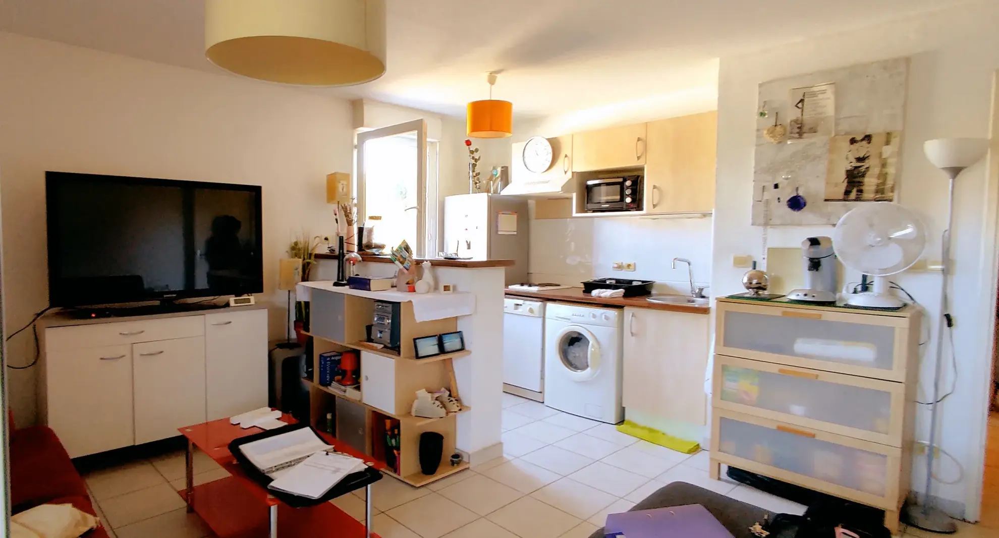 Appartement T2 déjà loué avec terrasse et parking à Carcassonne 