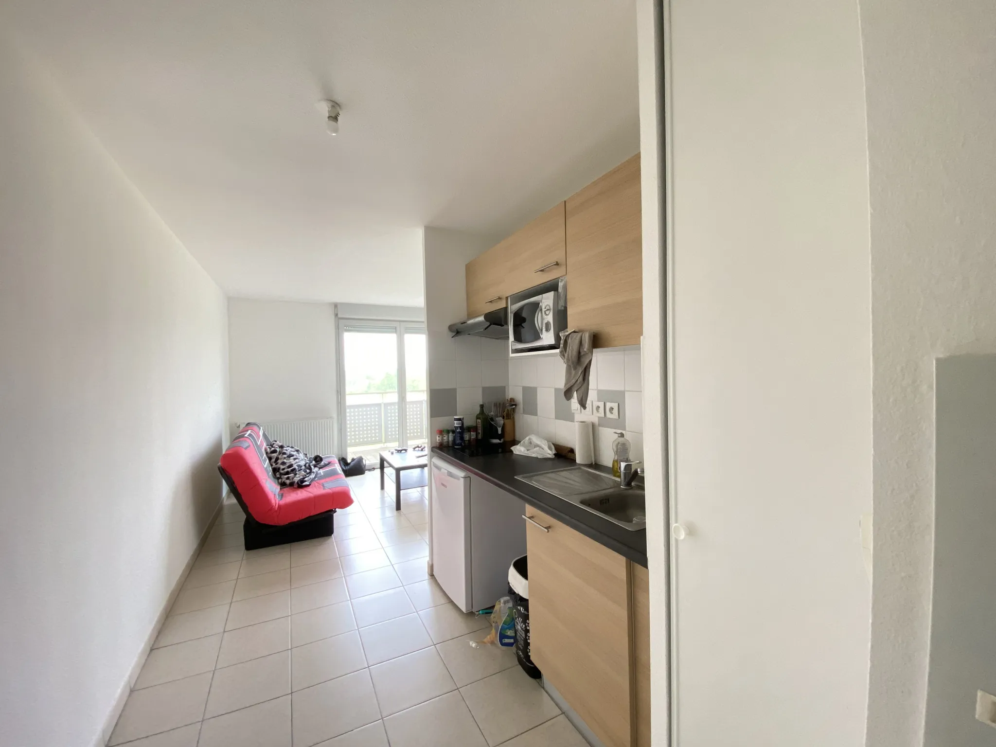 Appartement T2 à Toulouse avec balcon exposé ouest 