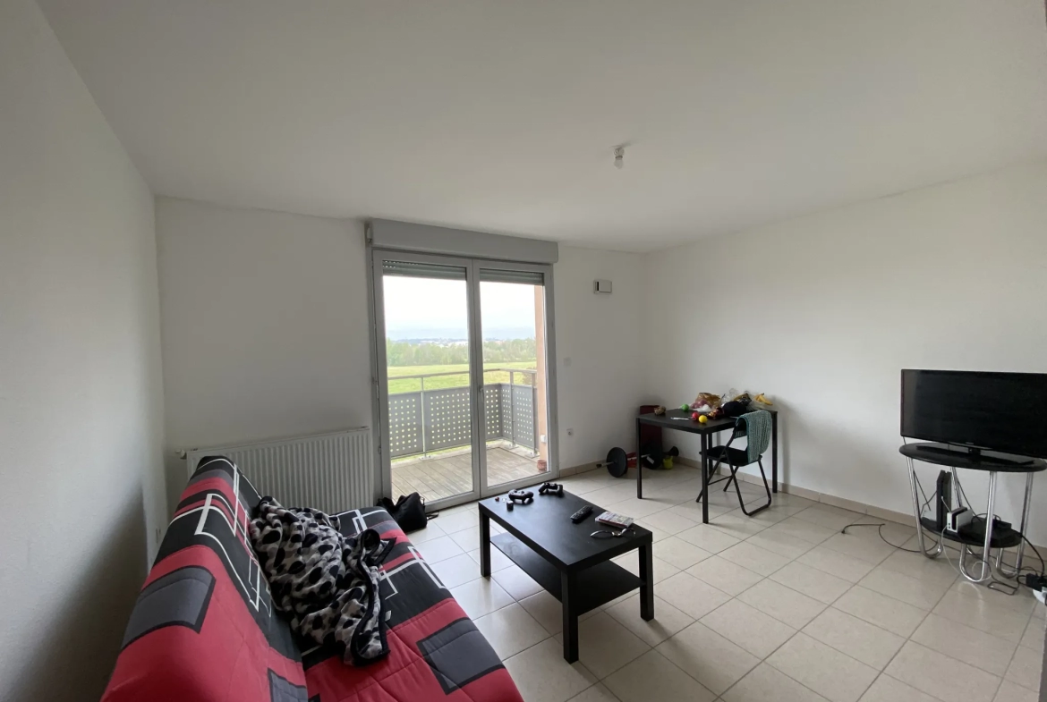 Appartement T2 à Toulouse avec balcon exposé ouest 