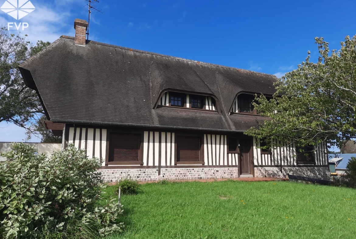 Maison Normande à vendre proche de Fécamp 