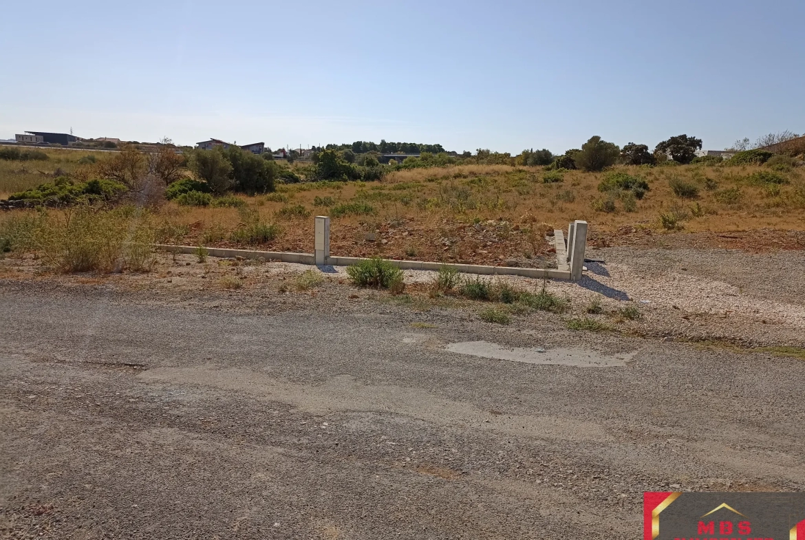 Terrain Constructible à Fitou - 1 469 m2 