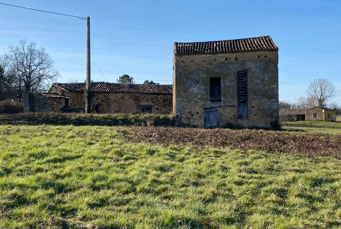 Maison à vendre à Biron avec vue sur château 